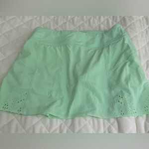 Girls Mint Green Active Skort with Shorts size 14